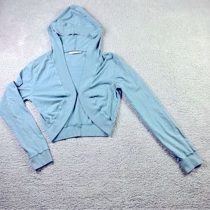Velvet By Graham & Spencer Women’s Baby Blue Light Cardigan Long Sleeve Small